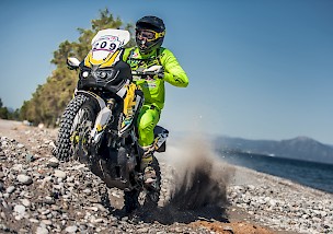 Rallye erprobt: Neuer Motorschutz von Touratech