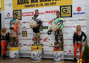 Comeback gelungen: Bjerregaard holt einen Laufsieg beim ADAC MX Masters in Tensfeld