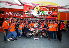 KTM & CAIROLI FEIERN SECHSTEN MXGP-WELTMEISTERTITEL IN DIESEM JAHRHUNDERT