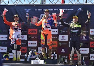 Argentinien MXGP-Podium: Nur Airoh-Fahrer!