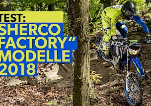 Test: Sherco "Factory" Modelle 2018 125 und 300 ccm