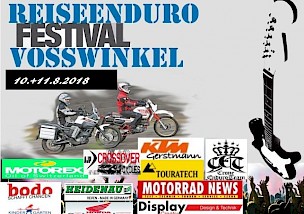 3. Reiseendurofestival 10.+11.8.2018 in Vosswinkel