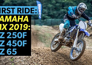 Test: die neuen YAMAHA MX-BIKES YZ250F und YZ65 2019