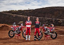 2019 Team Honda HRC mit Ken Roczen und Cole Seely