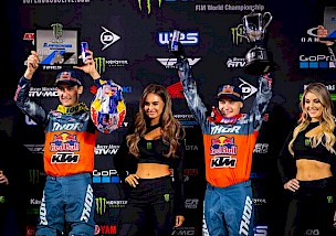 Red Bull KTM auf den ersten beiden Plätzen beim Anaheim Triple Crown