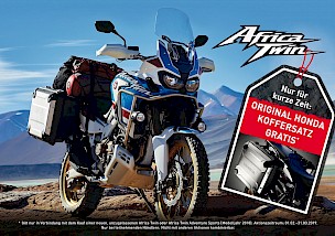 Africa Twin – gratis Koffersatz