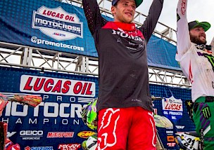 Roczen sichert sich den zweiten Gesamtrang bei dem Lucas Pro Oil National Rennen in Highpoint