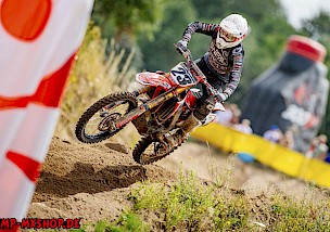 KMP Honda Racing auch mit kleiner Mannschaft Top 10 in Tensfeld.