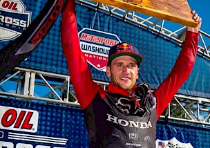 Ken Roczen zweiter in Washougal am vergangenen Wochenende