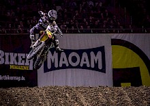 Tom Koch und Maximilian Nagl vom MXoN-Team of Germanybesuchen den 37. ADAC Supercross Stuttgart.