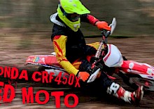 HONDA CRF450X RED MOTO SONDEREDITION PRAXISTEST