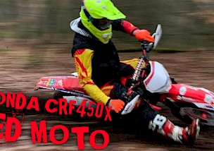 HONDA CRF450X RED MOTO SONDEREDITION PRAXISTEST