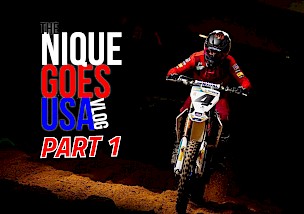 Nique Thury USA SX-Training: Vlog 1