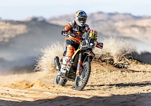 TOBY-PRICE ÜBERSTEHT DIE DAKAR-STUFE FÜNF