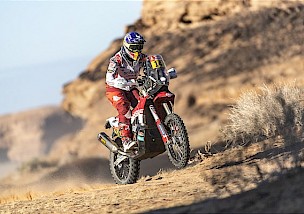 LAIA SANZ BEENDET DIE FÜNFTE ETAPPE DER DAKAR ALS 26.