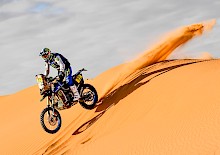 Starke Leistung auf der sechsten Etappe von Franco Caimi vom Monster Energy Yamaha Rallye Team