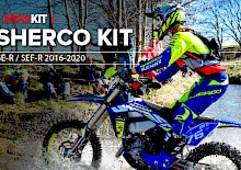 Polisport veröffentlicht Replika-Kunststoffe für Sherco