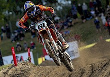 Jorge Prado in Mantova auf dem Podium.