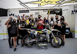 MX2 KLASSENSIEG FÜR THOMAS KJER OLSEN BEIM MXGP VON CITTÀ DI MANTOVA.