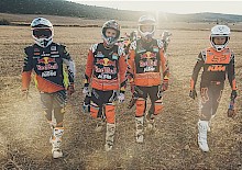 RED BULL KTM BEREIT FÜR ANDALUSIEN-RALLYE.