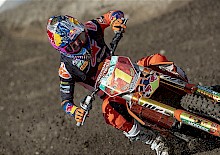 Pressebericht vom KTM Red Bull Factory Racing Team zum MXGP in Garda Trentino.