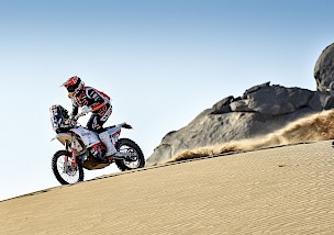 HERAUSFORDERNDER TAG FÜR KTM AUF ETAPPE ZWEI DER RALLYE DAKAR 2021