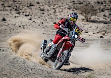 Etappe vier beschert Joan Barreda einen zweiten Sieg bei der Dakar 2021