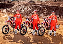 GasGas Amerika stellt sein neues Supercross-Team vor. GasGas Amerika stellt sein neues Supercross-Team vor.