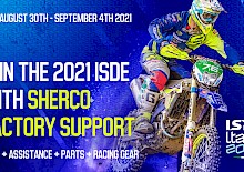 ISDE 2021 MIT SHERCO WERKSUNTERSTÜTZUNG