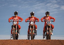 BARCIA, MOSIMAN UND BROWN SIND BEREIT, AUF DEM FOX RACEWAY GAS ZU GEBEN
