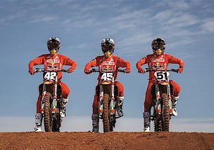 BARCIA, MOSIMAN UND BROWN SIND BEREIT, AUF DEM FOX RACEWAY GAS ZU GEBEN