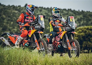 RED BULL KTM BEREIT FÜR DIE RALLYE KASACHSTAN