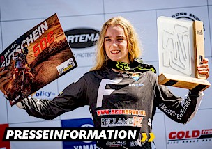 Lotte Van Drunen schreibt in Dreetz ADAC MX Masters-Geschichte