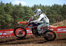 Noah Ludwig mit Raketenstarts im ADAC MX Youngsters Cup in Dreetz.