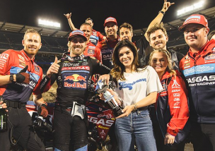 ANAHEIM: Podium für GASGAS