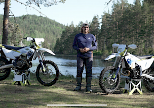 HUSQVARNA TE+FE Launch: Alex war dabei