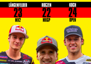 Roczen, Längenfelder und Koch sind das MXoN Team Germany 2023