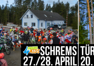 Enduro4Kids Anmeldung Schrems und Türnitz geöffnet