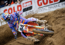 Jeffrey Herlings begeistert am Samstag beim ADAC MX Masters in Tensfeld