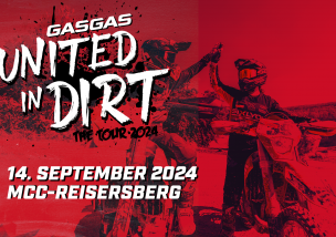 GASGAS UNITED IN DIRT-TESTEVENT MACHT 2024 WIEDER HALT IN REISERSBERG