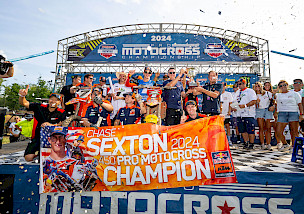 CHASE SEXTON RED BULL KTM FACTORY RACING ZUM MEISTER DER AMA PRO MOTOCROSS 450-KLASSE GEKRÖNT