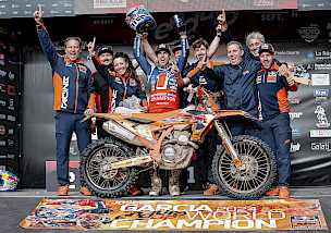 JOSEP GARCIA UND KTM GEWINNEN DIE ENDUROGP-WELTMEISTERSCHAFT 2024