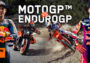 VIDEOVERÖFFENTLICHUNG: MOTOGP VS ENDUROGP MIT POL ESPARGARO UND JOSEP GARCIA