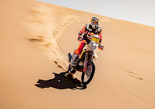 DANIEL SANDERS GEWINNT DIE DRITTE ETAPPE DER RALLYE DU MAROC 2024