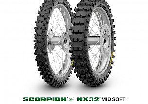 PIRELLI PRÄSENTIERT DEN NEUEN SCORPION-MX-32-MID-SOFT