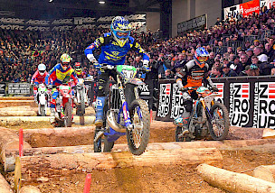 Neue SuperEnduro-Saison läuft an-Riesa am 4. Januar 2025 ist die zweite Station