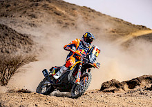 DANIEL SANDERS GEWINNT ERSTE ETAPPE BEI DER DAKAR 2025