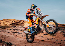 LUCIANO BENAVIDES GEWINNT FÜNFTE ETAPPE BEI DER DAKAR 2025