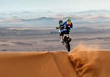 Dakar 2025 7.Etappe: Sherco Rally Factory-Fahrer in den Top 10 – Gonçalves auf Platz 8, Santolino auf Platz 9!