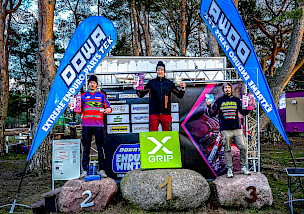 Leon Thoms triumphiert beim ersten Lauf des DOWATEK Enduro Wintercups in Reetz!